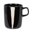 Maisons Du Monde Bols, Tasses Et Mugs Mug En Grès Noir Et Beige - Lot De 2 -Bols, tasses et mugs Soldes Magasin mug en gres noir et beige 1000 14 8 227763 1
