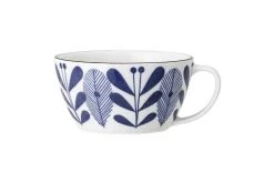 Bloomingville Bols, Tasses Et Mugs Mug En Porcelaine Bleu