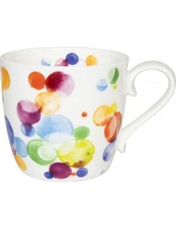 Koenitz Bols, Tasses Et Mugs Mug En Porcelaine Bulles Colorées 450ml