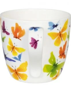 Koenitz Bols, Tasses Et Mugs Mug En Porcelaine Papillons Multicouleurs 450ml -Bols, tasses et mugs Soldes Magasin mug en porcelaine papillons multicouleurs 450ml 2