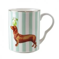 Yvonne Ellen Bols, Tasses Et Mugs Mug En Porcelaine Teckel 28cl