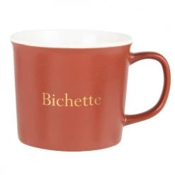 Maisons Du Monde Bols, Tasses Et Mugs Mug En Porcelaine Vieux Rose Imprimée - Lot De 2 -Bols, tasses et mugs Soldes Magasin mug en porcelaine vieux rose imprimee 1000 2 14 208048 1