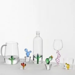 Ichendorf Bols, Tasses Et Mugs Mug En Verre Cactus Vert 5 Ichendorf Bols, Tasses Et Mugs Mug En Verre Cactus Vert -Bols, tasses et mugs Soldes Magasin mug en verre cactus vert 1