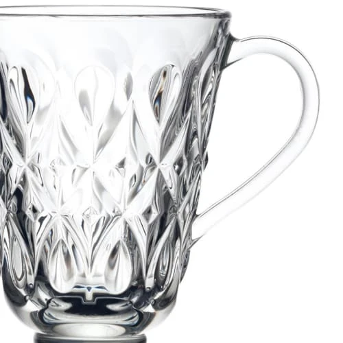 La Rochère Bols, Tasses Et Mugs Mug En Verre Transparent - Lot De 6 4 La Rochère Bols, Tasses Et Mugs Mug En Verre Transparent - Lot De 6 – Image 2