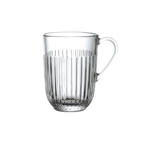 La Rochère Bols, Tasses Et Mugs Mug En Verre Transparent - Lot De 6 3 La Rochère Bols, Tasses Et Mugs Mug En Verre Transparent - Lot De 6