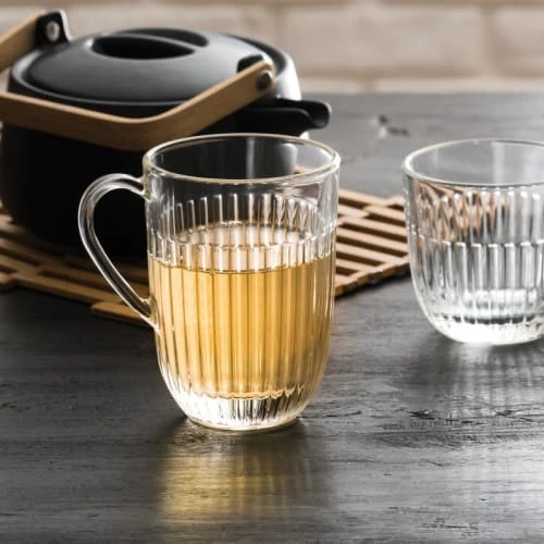 La Rochère Bols, Tasses Et Mugs Mug En Verre Transparent - Lot De 6 4 La Rochère Bols, Tasses Et Mugs Mug En Verre Transparent - Lot De 6 – Image 2