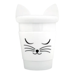 Pylones Bols, Tasses Et Mugs Mug Et Couvercle Porcelaine Et Silicone