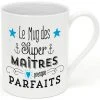 Créa Bisontine Bols, Tasses Et Mugs Mug Le Mug Des Super Maîtres -Bols, tasses et mugs Soldes Magasin mug le mug des super maitres