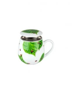 Koenitz Bols, Tasses Et Mugs Mug Snuggle Avec Filtre Et Couvercle Coccinelle Sur Feuille 420ml