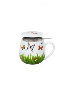 Koenitz Bols, Tasses Et Mugs Mug Snuggle Avec Filtre Et Couvercle Papillon 420ml
