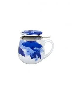 Koenitz Bols, Tasses Et Mugs Mug Snuggle Avec Filtre Et Couvercle Seeing Blue 420ml