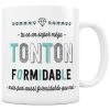 Créa Bisontine Bols, Tasses Et Mugs Mug Tonton Formidable -Bols, tasses et mugs Soldes Magasin mug tonton formidable
