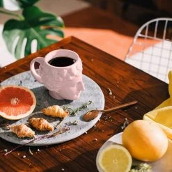 DOIY Bols, Tasses Et Mugs Mug Venus Céramique Rose -Bols, tasses et mugs Soldes Magasin mug venus ceramique rose 1