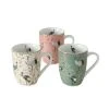Wadiga Bols, Tasses Et Mugs Mugs Céramique Multicolore 33cl - Lot De 3 -Bols, tasses et mugs Soldes Magasin mugs ceramique multicolore 33cl lot de 3