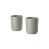 Zone Denmark Bols, Tasses Et Mugs Mugs Thermos En Porcelaine Taupe - Lot De 2 -Bols, tasses et mugs Soldes Magasin mugs thermos en porcelaine taupe lot de 2