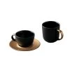 BergHoff Bols, Tasses Et Mugs Service à Café Et à Thé 3 Pièces Noir En Porcelaine -Bols, tasses et mugs Soldes Magasin service a cafe et a the 3 pieces noir en porcelaine