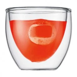 Bodum Bols, Tasses Et Mugs Set De 2 Verres 8 Cl Double Parois Transparent -Bols, tasses et mugs Soldes Magasin set de 2 verres 8 cl double parois transparent 1