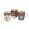 Wadiga Bols, Tasses Et Mugs Set De 3 Mugs Montagne Ski - 33cl -Bols, tasses et mugs Soldes Magasin set de 3 mugs montagne ski 33cl