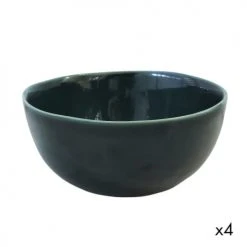 Maison Tilleul Bols, Tasses Et Mugs Set De 4 Bols Céramique Vert