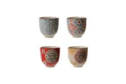 Chehoma Bols, Tasses Et Mugs Set De 4 Tasses à Expresso En Céramique Multicolore