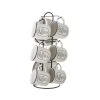 Wadiga Bols, Tasses Et Mugs Set De 6 Tasses à Thé Avec Dessous De Tasses En Céramique Blanche -Bols, tasses et mugs Soldes Magasin set de 6 tasses a the avec dessous de tasses en ceramique blanche