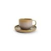 Salt&Pepper Bols, Tasses Et Mugs Tasse 24cl Et Soucoupe Beige - Lot De 4 -Bols, tasses et mugs Soldes Magasin tasse 24cl et soucoupe beige lot de 4
