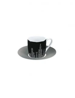 Koenitz Bols, Tasses Et Mugs Tasse à Café En Porcelaine Noire 85ml