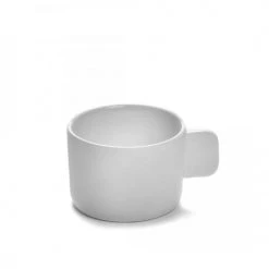 Serax Bols, Tasses Et Mugs Tasse à Expresso En Porcelaine Blanche D6,5cm