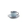 Salt&Pepper Bols, Tasses Et Mugs Tasse à Moka 9cl Et Soucoupe Bleu Clair - Lot De 4 -Bols, tasses et mugs Soldes Magasin tasse a moka 9cl et soucoupe bleu clair lot de 4