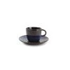 Salt&Pepper Bols, Tasses Et Mugs Tasse à Moka 9cl Et Soucoupe Bleu Foncé - Lot De 4 -Bols, tasses et mugs Soldes Magasin tasse a moka 9cl et soucoupe bleu fonce lot de 4
