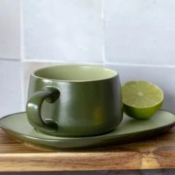 OGO Living Bols, Tasses Et Mugs Tasse à Thé Avec Soucoupe En Grès 30 Cl 12 OGO Living Bols, Tasses Et Mugs Tasse à Thé Avec Soucoupe En Grès 30 Cl -Bols, tasses et mugs Soldes Magasin tasse a the avec soucoupe en gres 30 cl 22