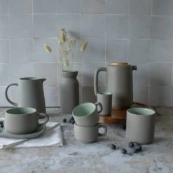 OGO Living Bols, Tasses Et Mugs Tasse à Thé Avec Soucoupe En Grès 30 Cl 12 OGO Living Bols, Tasses Et Mugs Tasse à Thé Avec Soucoupe En Grès 30 Cl -Bols, tasses et mugs Soldes Magasin tasse a the avec soucoupe en gres 30 cl 4