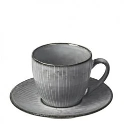 Broste Copenhagen Bols, Tasses Et Mugs Tasse Avec Sous-tasse Sea