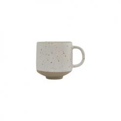OYOY Living Design Bols, Tasses Et Mugs Tasse Blanc En Grès Ø8xH8,5cm