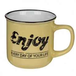 Out Of The Blue Bols, Tasses Et Mugs Tasse En Céramique Jaune