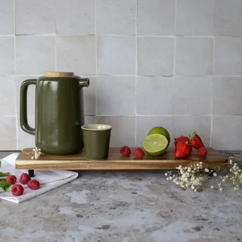 OGO Living Bols, Tasses Et Mugs Tasse En Grès Kaki 8cl 4 OGO Living Bols, Tasses Et Mugs Tasse En Grès Kaki 8cl – Image 2