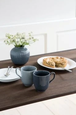 Kähler Design Bols, Tasses Et Mugs Tasse En Porcelaine Anthracite 33cl -Bols, tasses et mugs Soldes Magasin tasse en porcelaine anthracite 33cl 3