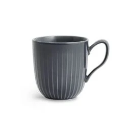 Kähler Design Bols, Tasses Et Mugs Tasse En Porcelaine Blanche 33cl -Bols, tasses et mugs Soldes Magasin tasse en porcelaine anthracite 33cl 5