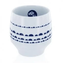 Aromandise Bols, Tasses Et Mugs Tasse En Porcelaine Avec Motifs Bleus 0,35L