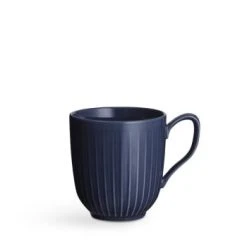 Kähler Design Bols, Tasses Et Mugs Tasse En Porcelaine Anthracite 33cl -Bols, tasses et mugs Soldes Magasin tasse en porcelaine indigo 33cl 4