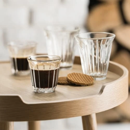 La Rochère Bols, Tasses Et Mugs Tasse En Verre Transparent - Lot De 6 4 La Rochère Bols, Tasses Et Mugs Tasse En Verre Transparent - Lot De 6 – Image 2