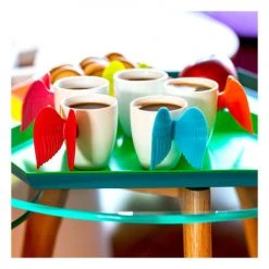 Pylones Bols, Tasses Et Mugs Tasse Espresso Porcelaine De Chine Et Silicone 8cl -Bols, tasses et mugs Soldes Magasin tasse espresso porcelaine de chine et silicone 8cl 1