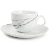 Salt&Pepper Bols, Tasses Et Mugs Tasse Et Soucoupe Marbre Ø 9cm - Set De 4
