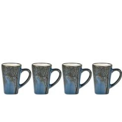 Villa Collection Bols, Tasses Et Mugs Tasse Expresso En Argile Rose Foncé - Lot De 4 -Bols, tasses et mugs Soldes Magasin tasse expresso en argile bleu nuit lot de 4 5