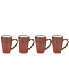 Villa Collection Bols, Tasses Et Mugs Tasse Expresso En Argile Rouge - Lot De 4 -Bols, tasses et mugs Soldes Magasin tasse expresso en argile rouge lot de 4 2