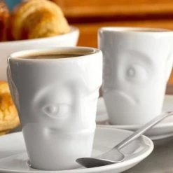 Tassen Bols, Tasses Et Mugs Tasse Expresso En Porcelaine Miam Miam 80ml -Bols, tasses et mugs Soldes Magasin tasse expresso en porcelaine miam miam 80ml 2