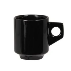 Maisons Du Monde Bols, Tasses Et Mugs Tasse Géométrique En Grès Gris Foncé - Lot De 2 -Bols, tasses et mugs Soldes Magasin tasse geometrique en gres gris fonce lubya 1000 5 21 227448 1 1