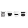 Salt&Pepper Bols, Tasses Et Mugs Tasse Noir 36cl 4 Pièces -Bols, tasses et mugs Soldes Magasin tasse noir 36cl 4 pieces