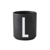 Bols, Tasses Et Mugs Tasse Noire Design Letters Porcelaine Noir -Bols, tasses et mugs Soldes Magasin tasse noire design letters porcelaine noir 24