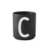 Bols, Tasses Et Mugs Tasse Noire Design Letters Porcelaine Noir -Bols, tasses et mugs Soldes Magasin tasse noire design letters porcelaine noir 30
